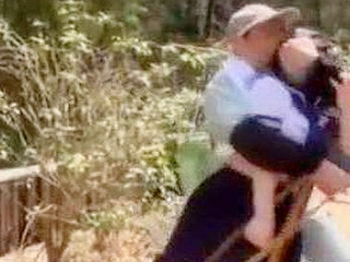 Defenseless on crutches, innocent Japan girl ravaged Ravished by the devilishly handsome Tokyo stud on crutches